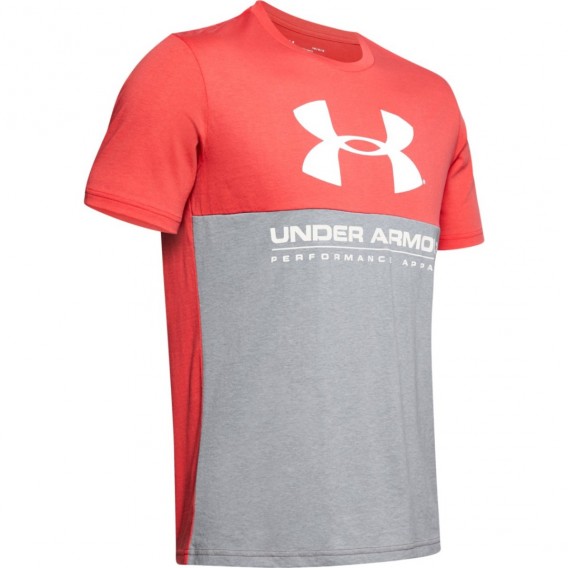 Pánské Tričko Under Armour Performance Apparel Color Blocked SS