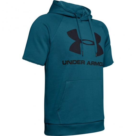 Pánská Mikina Under Armour Rival Fleece Logo SS Hoodie