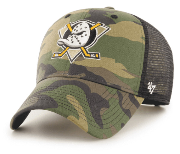 Kšiltovka Anaheim Ducks Camo Branson '47