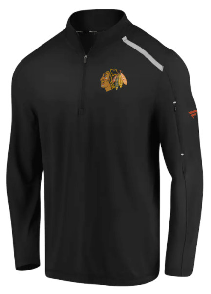 Mikina Chicago Blackhawks Clutch Quarter Zip