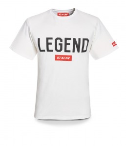 Tričko CCM Legend Oversize Bílé