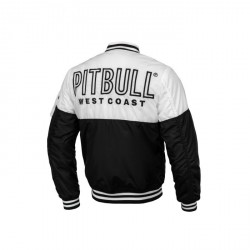 Zimní Bunda PitBull West Coast Caseman Černo/Bílá