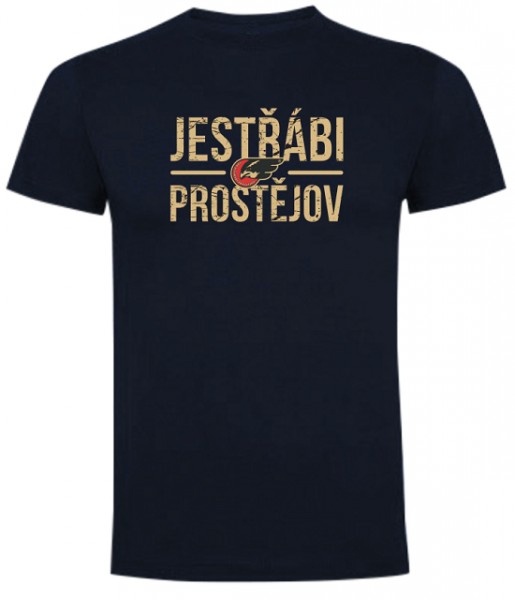 Pánské Tričko Jestřábi Prostějov Black