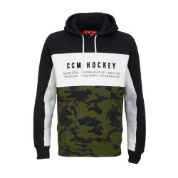 Hokejová Mikina CCM Camo Pullover Fleece