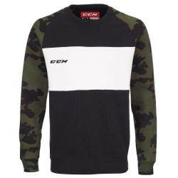 Hokejová Mikina CCM Camo Fleece Crew