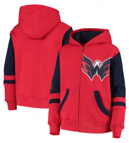 Dětská Mikina Washington Capitals Faceoff Full Zip Hoodie