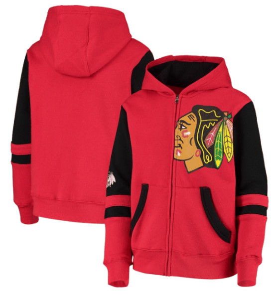 Dětská Mikina Chicago Blackhawks Faceoff Full Zip Hoodie