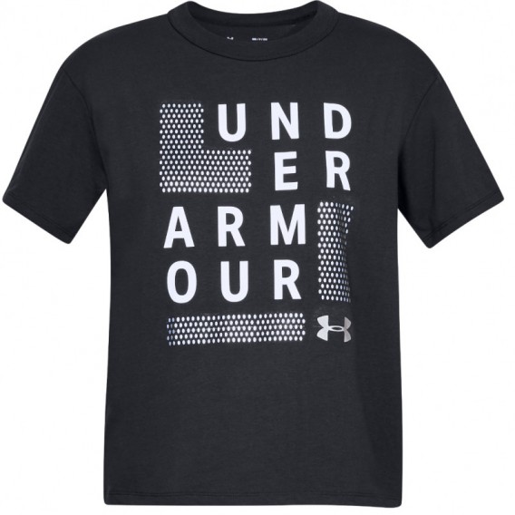 Dámské Tričko Under Armour Graphic Square Logo Girlfriend Crew