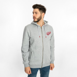 Mikina Detroit Red Wings Back Check ’47 Morris Full Zip Hood