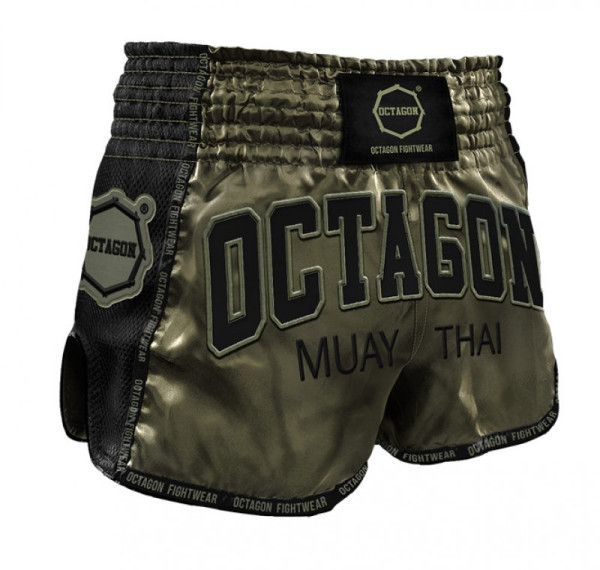 Kraťasy Muay Thai Octagon 2022 Khaky