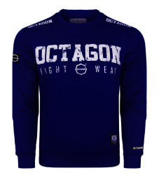 Mikina Octagon Figh Wear Dark Navy Bez Kapuce