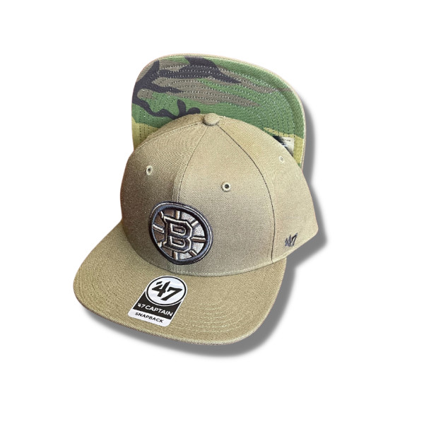 Snapback Boston Bruins Ballpark Camo ’47