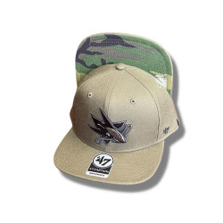 Snapback San Jose Sharks Ballpark Camo ’47