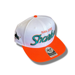 Snapback San Jose Sharks Script Side Two Tone ’47