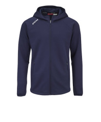 Hokejová Mikina CCM Locker Room Full Zip Hoodie Navy