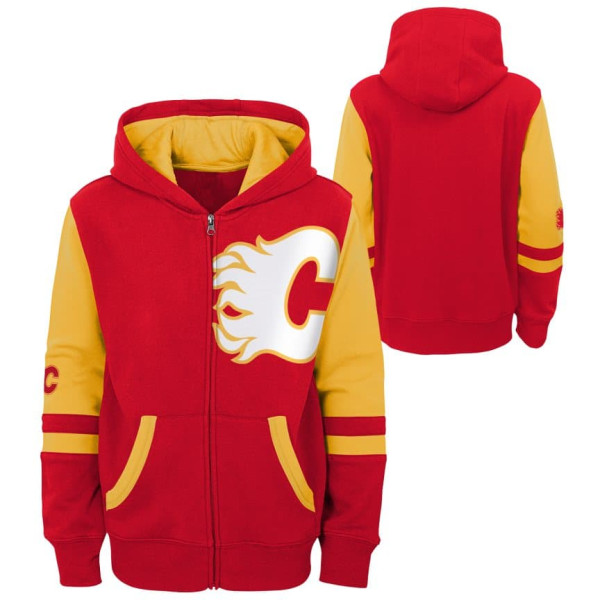 Dětská Mikina Calgary Flames Faceoff Full Zip Hoodie