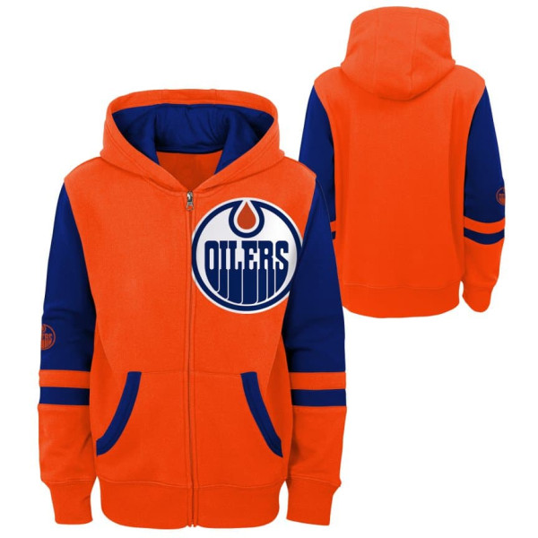 Dětská Mikina Edmonton Oilers Faceoff Full Zip Hoodie