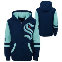 Dětská Mikina Seattle Kraken Faceoff Full Zip Hoodie