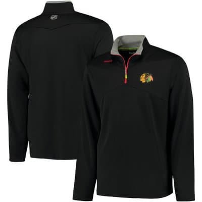 Mikina Chicago Blackhawks CI 1/4 Zip B-lay