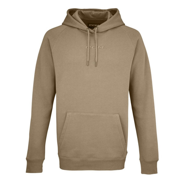 Mikina CCM Core Pullover Hoodie Hnědá