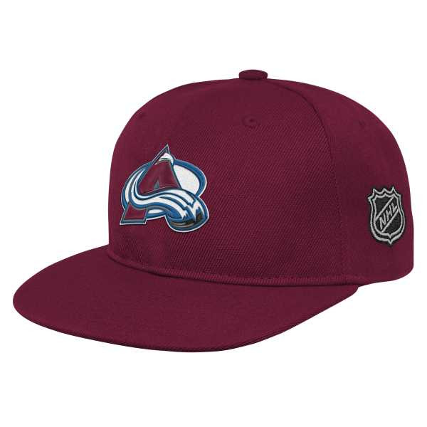 Dětský Snapback Colorado Avalanche Logo Flatbrim