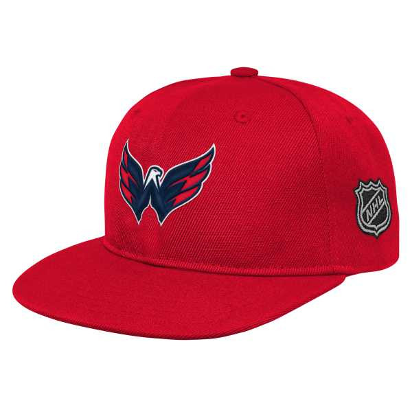 Dětský Snapback Washington Capitals Logo Flatbrim