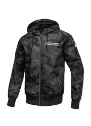 Bunda PitBull West Coast Athletic Logo Black Camo