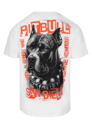 Pánské Tričko PitBull West Coast Blacky White
