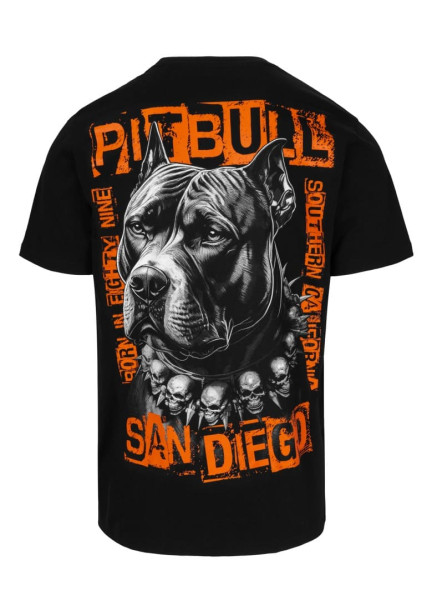 Pánské Tričko PitBull West Coast Blacky