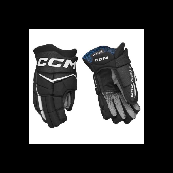 Hokejové Rukavice CCM HG JetSpeed FT880 Black Senior