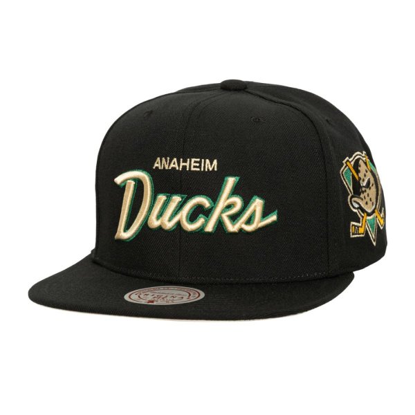 Snapback Anaheim Ducks Cream Script Snapback