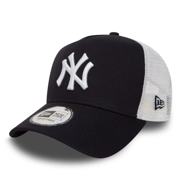 Kšiltovka New York Yankees New Era Clean Trucker 2 Black
