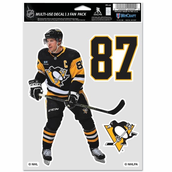 Samolepky Sidney Crosby 87 Set