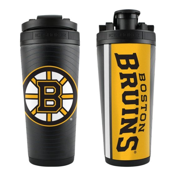 Shaker Boston Bruins WinCraft NHL 26oz 4D Stainless Steel