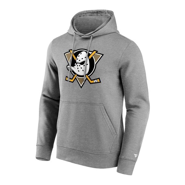 Mikina Anaheim Ducks Primary Logo Graphic Šedá