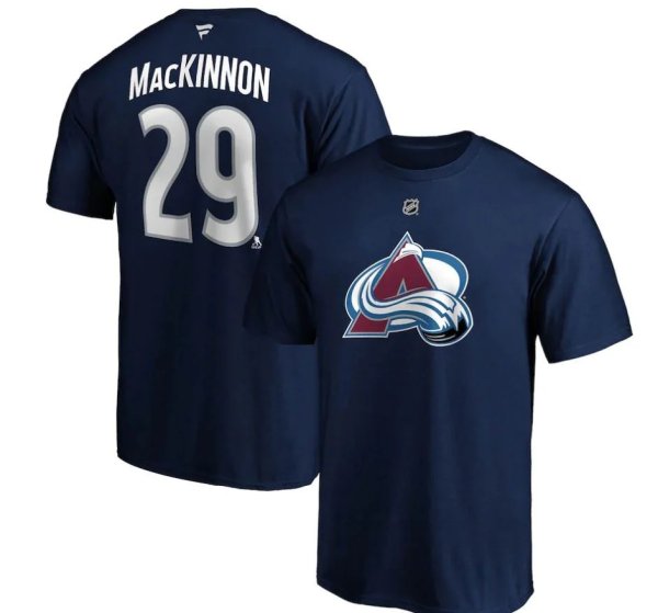 Tričko Colorado Avalanche 29 Nathan MacKinnon