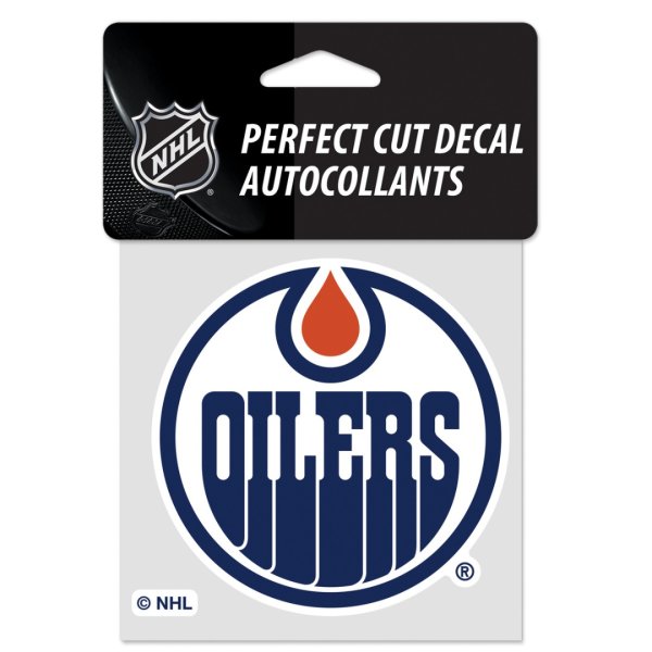 Samolepka Edmonton Oilers Wincraft NHL Perfect Cut