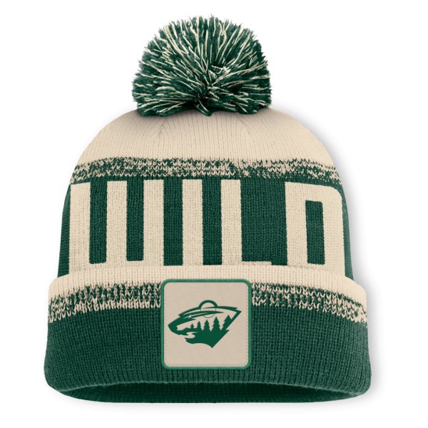 Kulich Minnesota Wild NHL Thrive Cuffed Pom Beanie