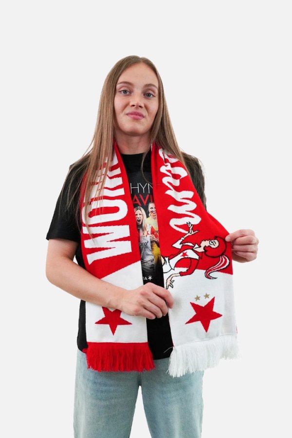 Šála Slavia Praha WMNS Červená