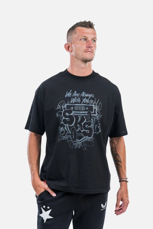 Tričko Tonal Erb Slavia x Pasta Oner Unisex