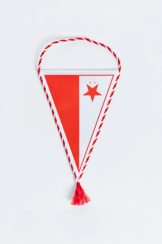 Vlaječka Slavia Praha Červená/Bílá