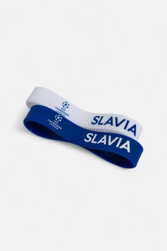 Silikonové Náramky 2pack Slavia x UCL