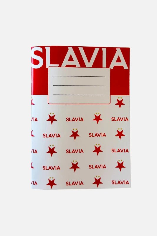 Školní sešit Slavia  červená