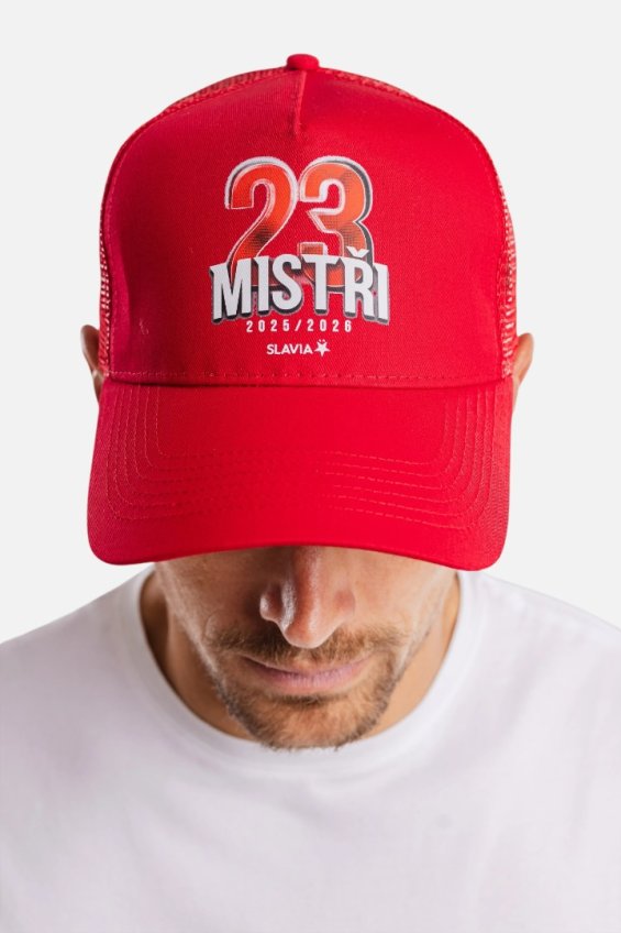 Kšiltovka Trucker Slavia Praha Mistři ligy 25/26