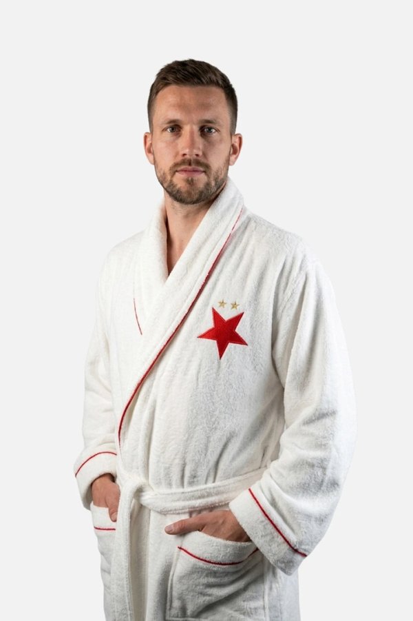 Župan Slavia Praha Wellsoft Unisex Bílý