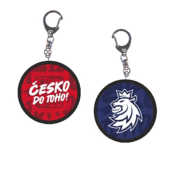 Klíčenka Minipuk Český Hokej - Česko Do Toho