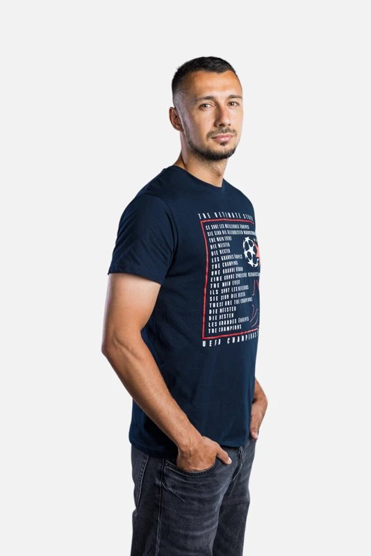 Tričko Slavia x UCL Anthem Unisex