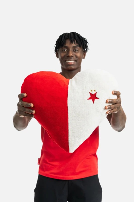 Polštář Srdce Slavia Praha