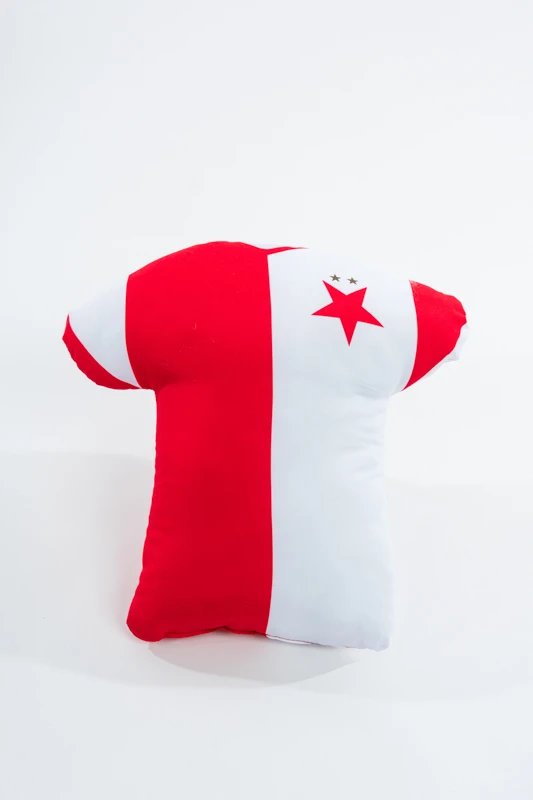 Polštář Slavia Praha Dres Červená/bílá