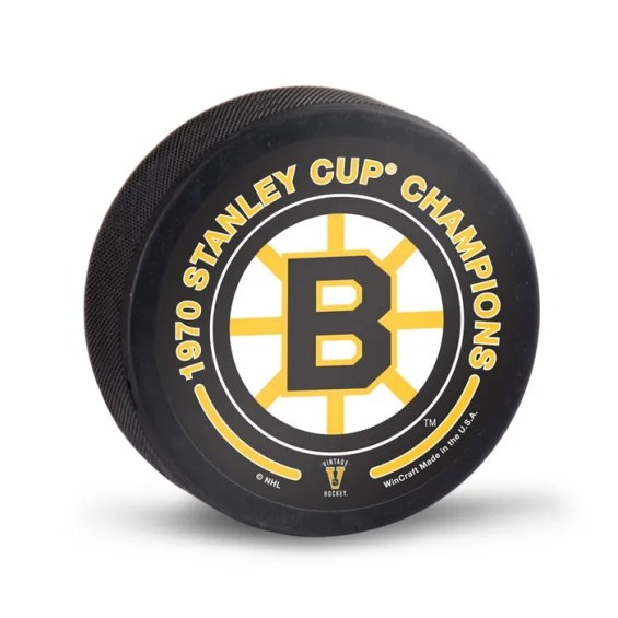 Puk Boston Bruins NHL Vintage